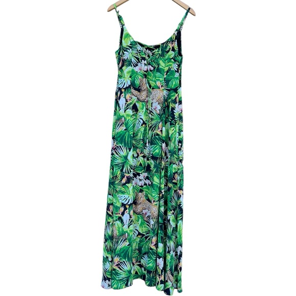 White House Black Market - Jungle Print Maxi Dress - Size 6 - Picture 5 of 14